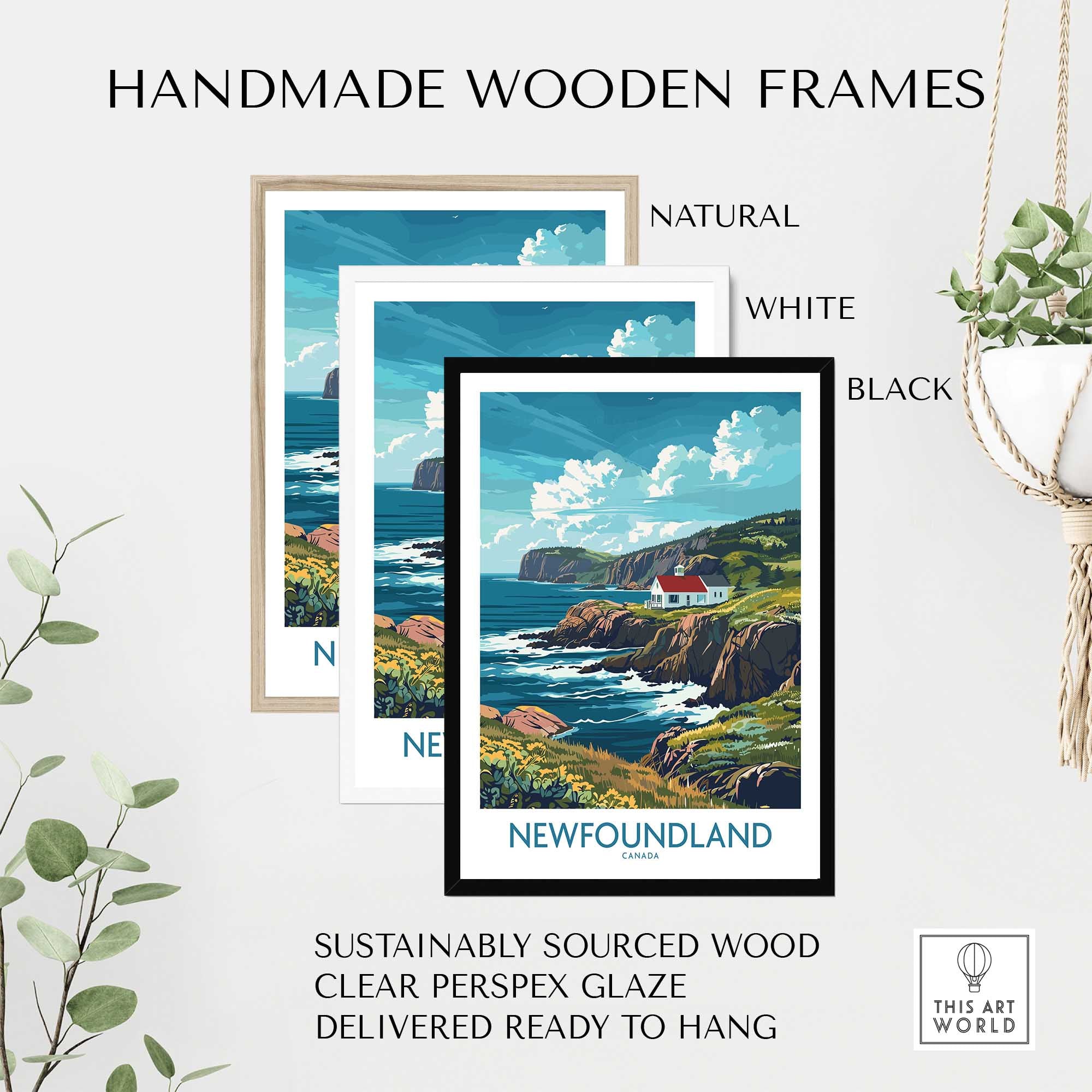 Newfoundland Coastline Print-This Art World