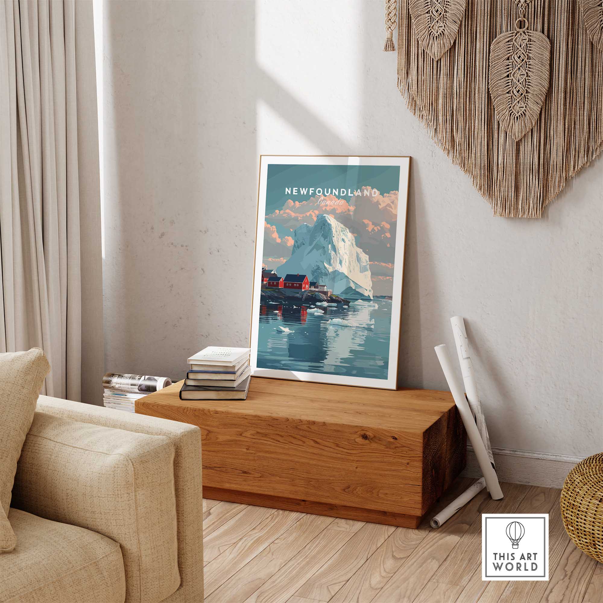 Newfoundland Poster-This Art World