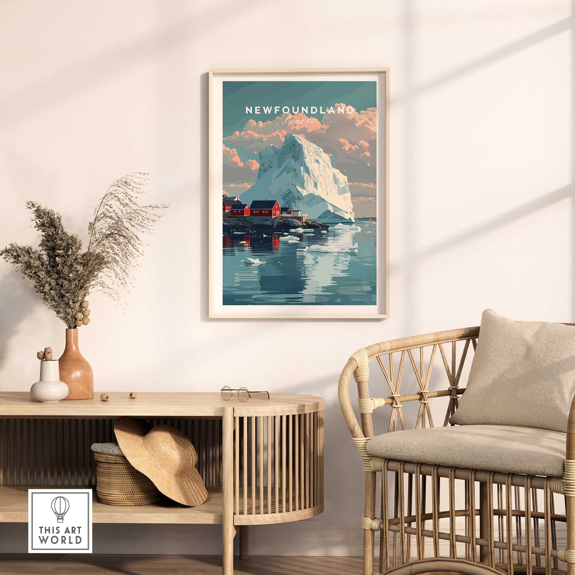 Newfoundland Poster-This Art World