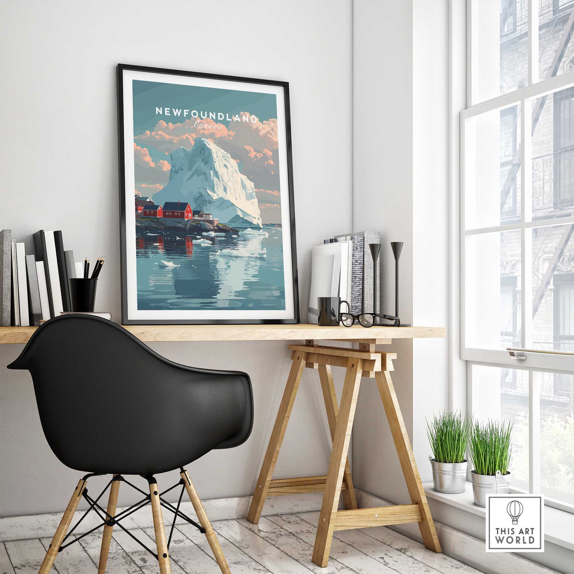 Newfoundland Poster-This Art World
