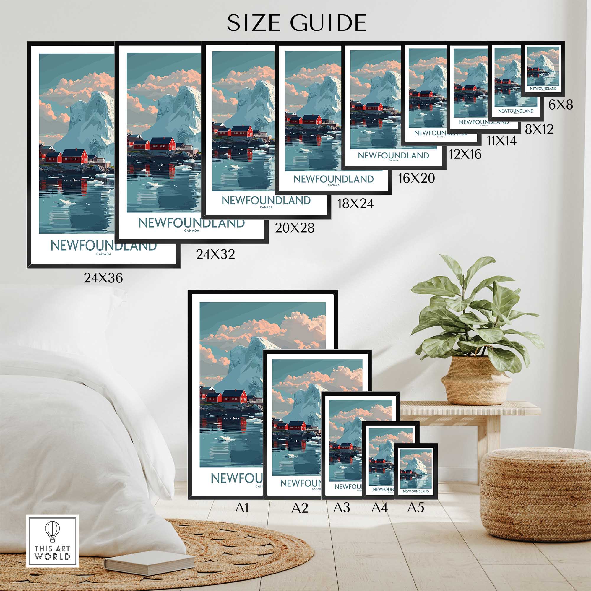 Newfoundland Print-This Art World