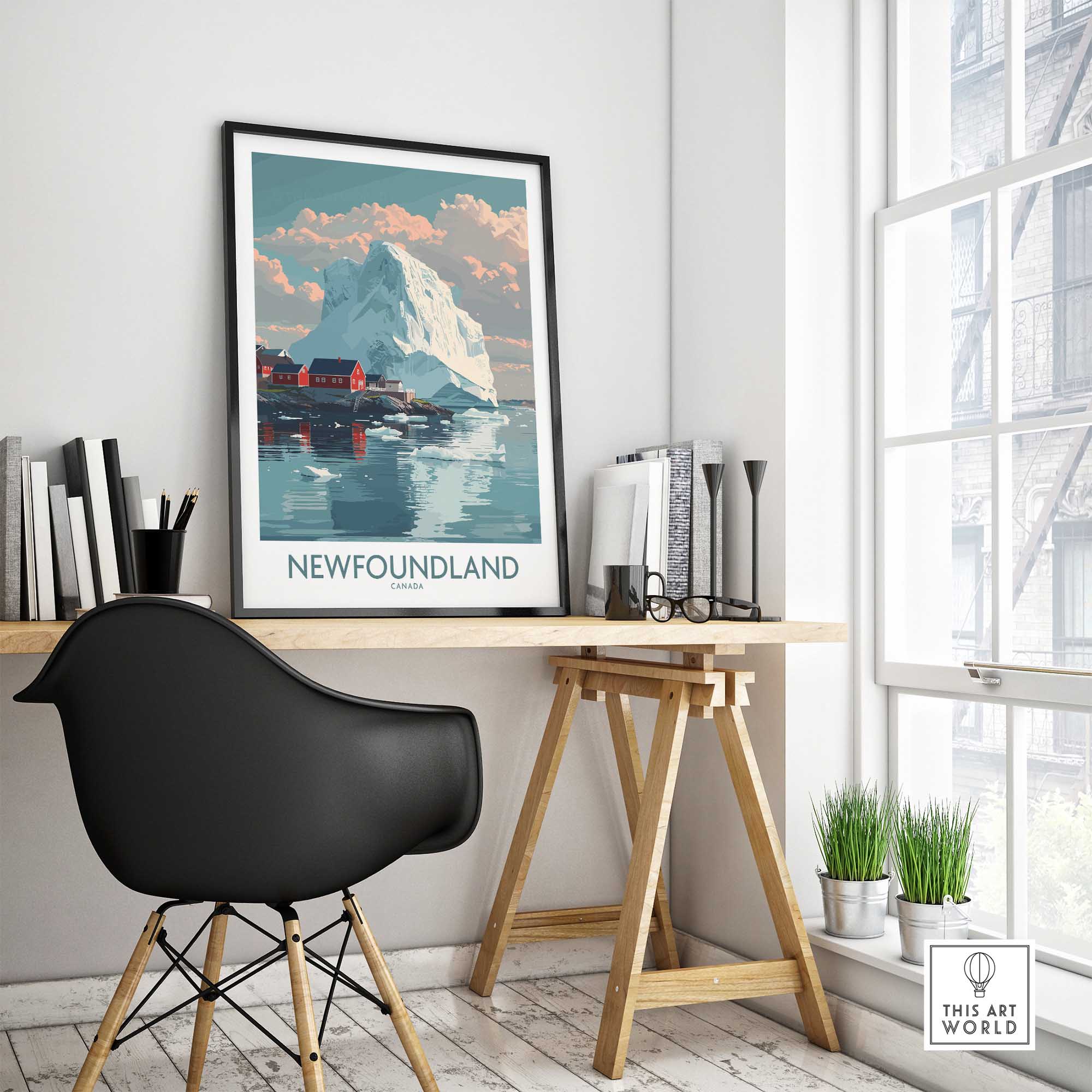 Newfoundland Print-This Art World