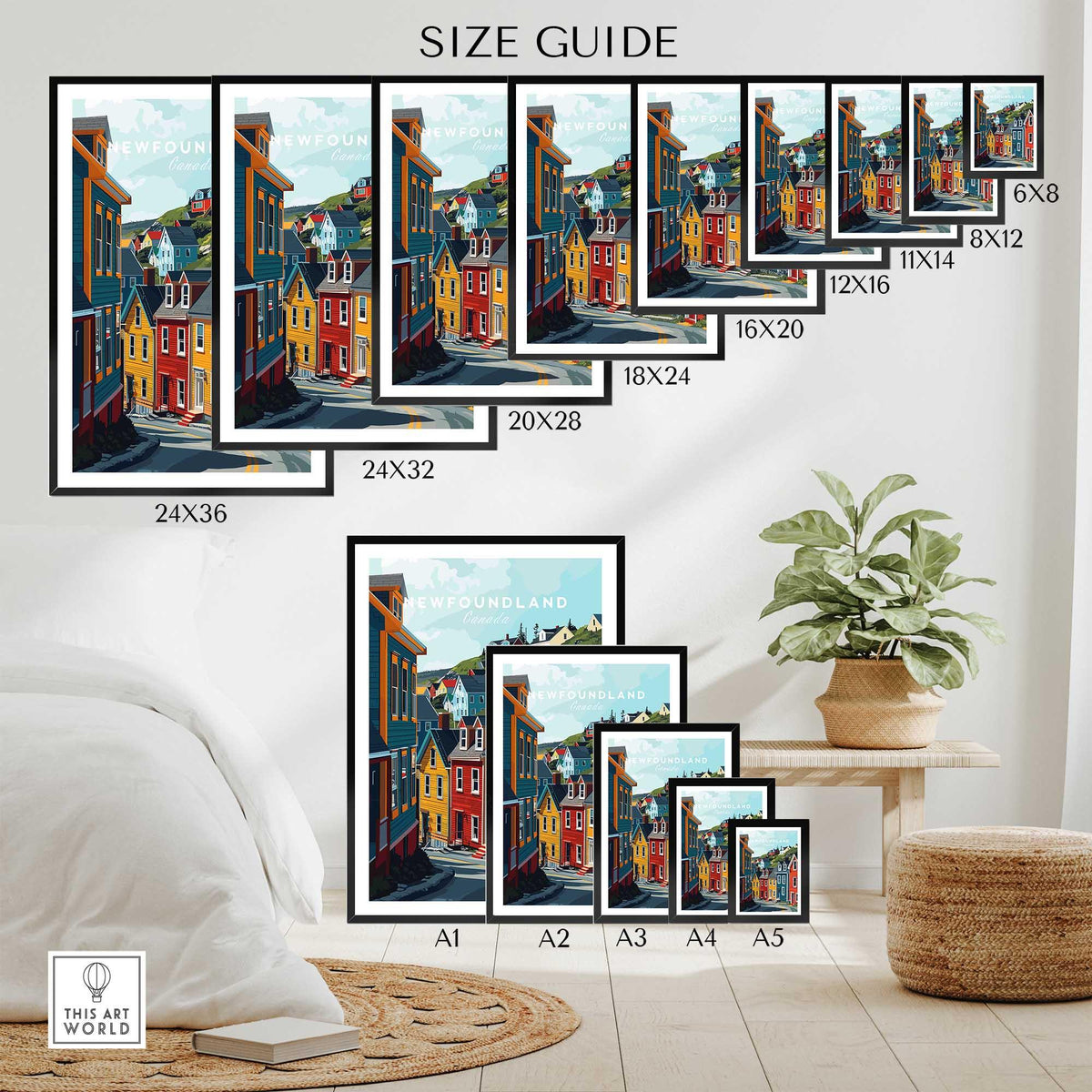 Newfoundland Wall Art-This Art World