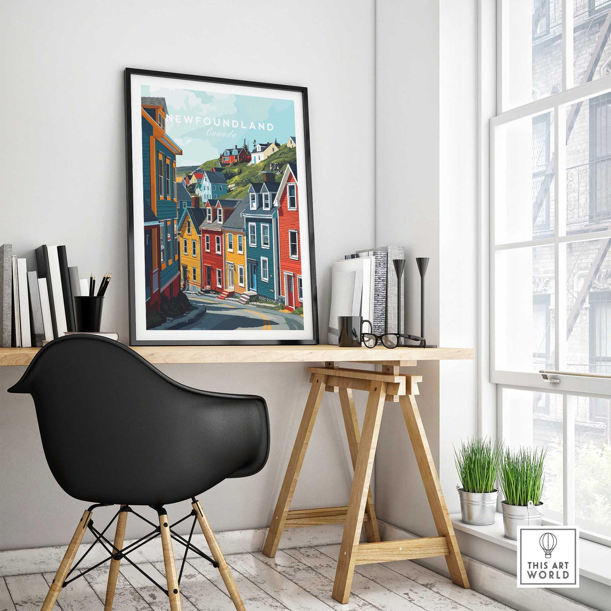 Newfoundland Wall Art-This Art World