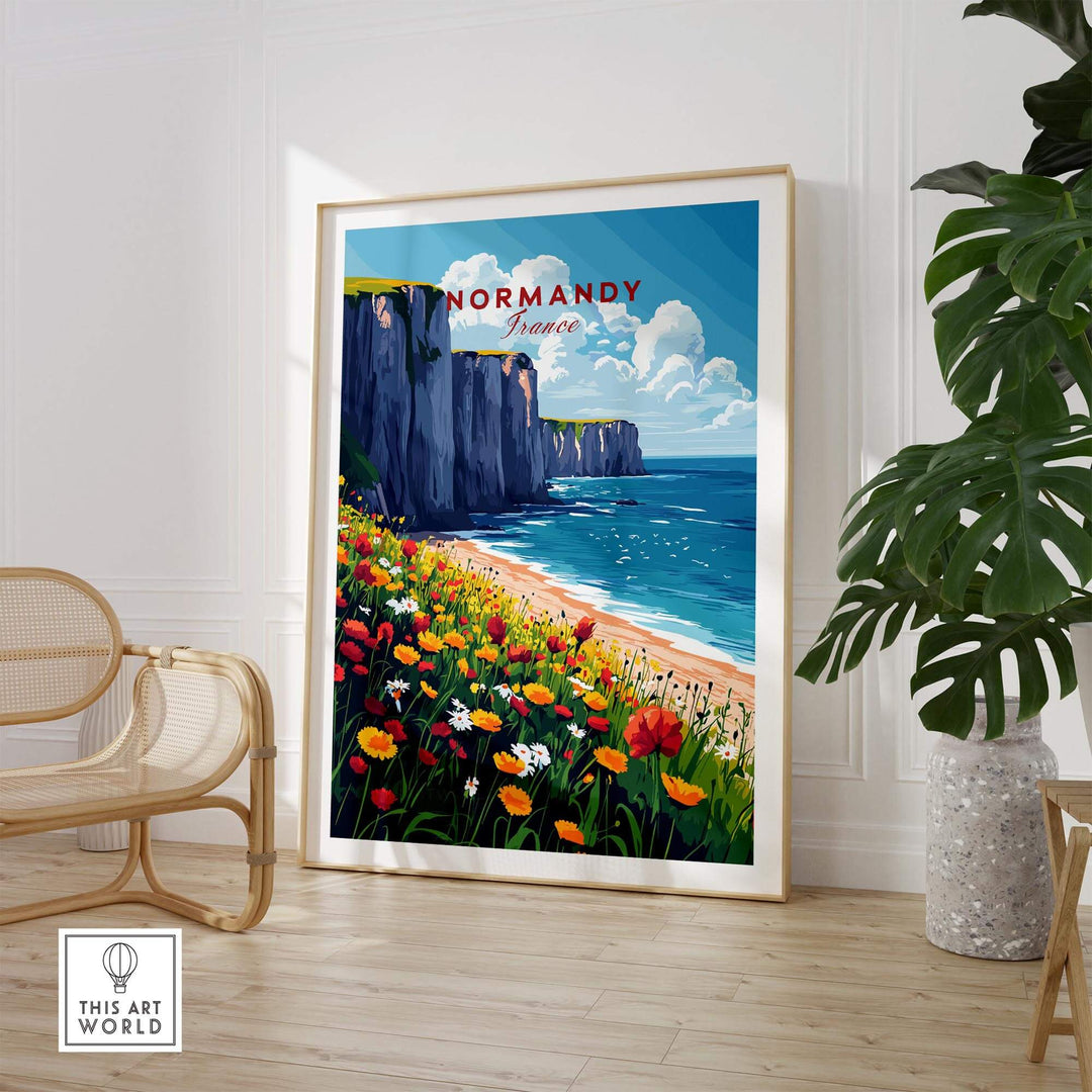 Normandy Wall Art Print