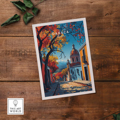 Oaxaca Art Print part of our best collection or travel posters and prints - ThisArtWorld
