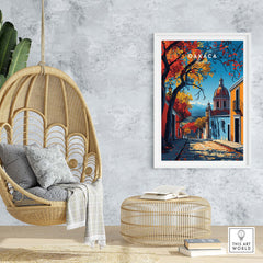 Oaxaca Art Print part of our best collection or travel posters and prints - ThisArtWorld