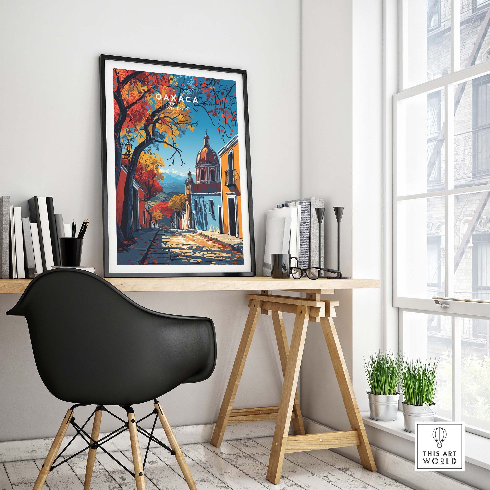 Oaxaca Art Print part of our best collection or travel posters and prints - ThisArtWorld