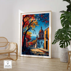 Oaxaca Art Print part of our best collection or travel posters and prints - ThisArtWorld