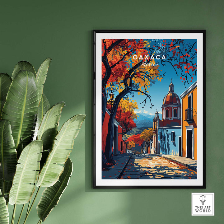 Oaxaca Art Print part of our best collection or travel posters and prints - ThisArtWorld