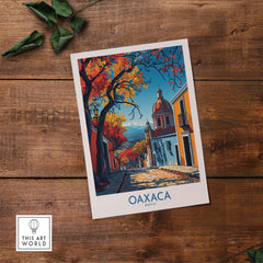 Oaxaca Poster part of our best collection or travel posters and prints - ThisArtWorld