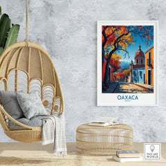 Oaxaca Poster part of our best collection or travel posters and prints - ThisArtWorld