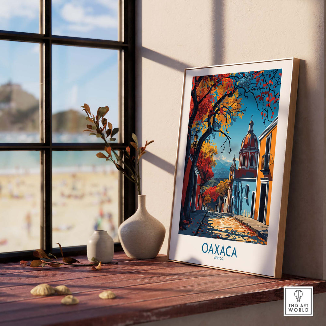 Oaxaca Poster part of our best collection or travel posters and prints - ThisArtWorld