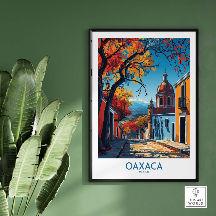 Oaxaca Poster part of our best collection or travel posters and prints - ThisArtWorld