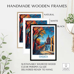 Oaxaca Poster part of our best collection or travel posters and prints - ThisArtWorld