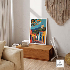 Oaxaca Print Mexico part of our best collection or travel posters and prints - ThisArtWorld