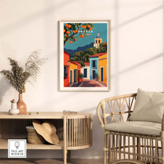 Oaxaca Print Mexico part of our best collection or travel posters and prints - ThisArtWorld