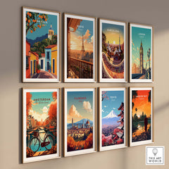 Oaxaca Print Mexico part of our best collection or travel posters and prints - ThisArtWorld
