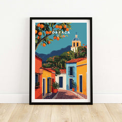 Oaxaca Print Mexico part of our best collection or travel posters and prints - ThisArtWorld