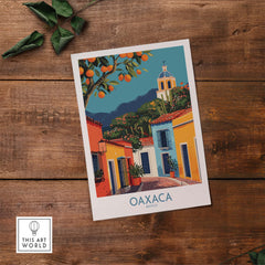 Oaxaca Travel Poster part of our best collection or travel posters and prints - ThisArtWorld