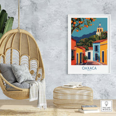 Oaxaca Travel Poster part of our best collection or travel posters and prints - ThisArtWorld