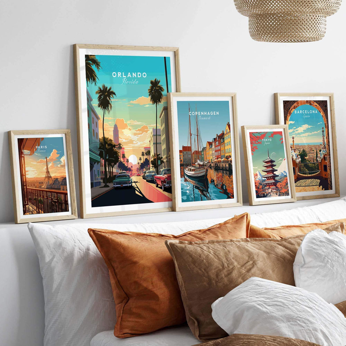Orlando Print part of our best collection or travel posters and prints - This Art World