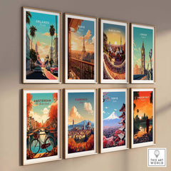 Orlando Print part of our best collection or travel posters and prints - This Art World