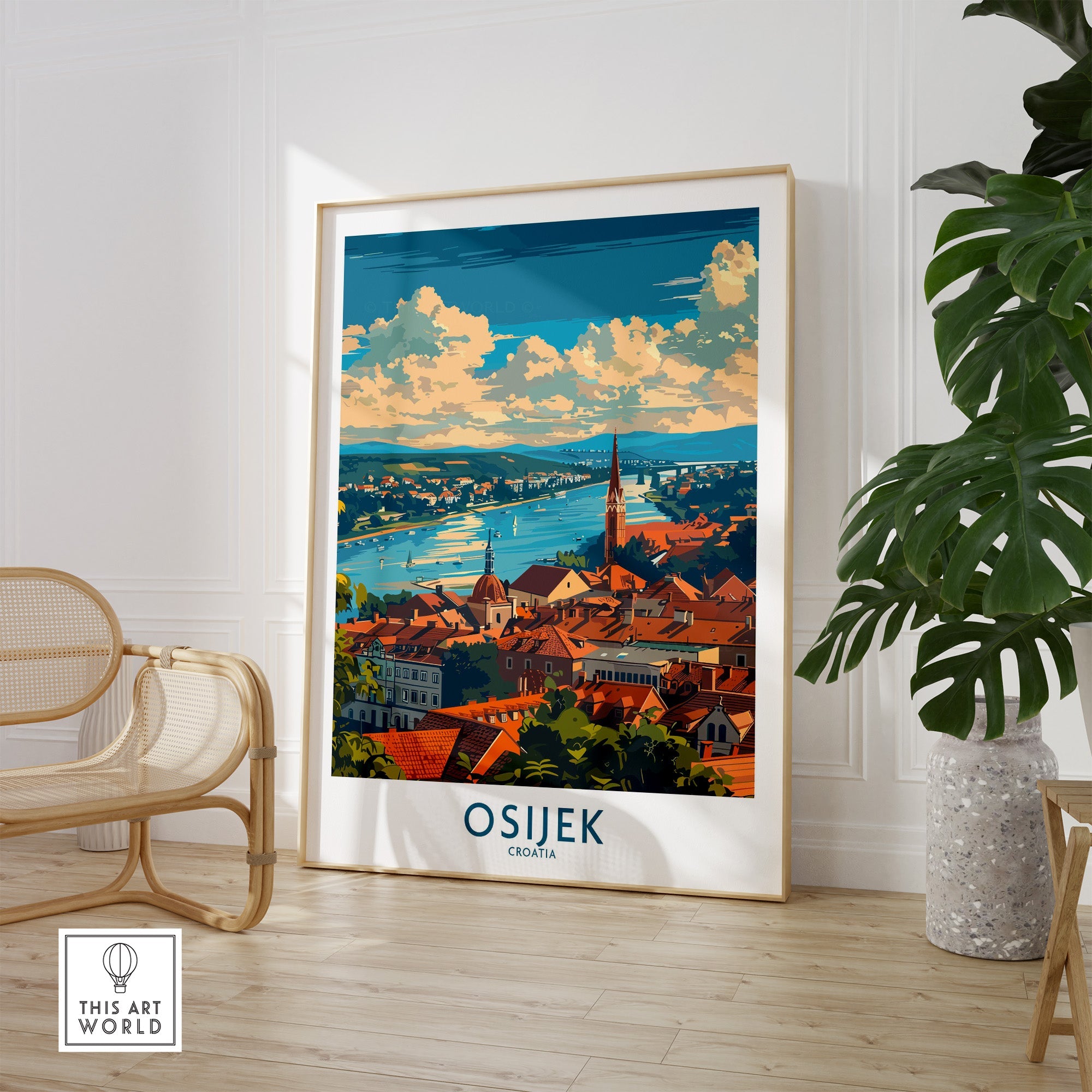 Osijek Wall Art Croatia-This Art World