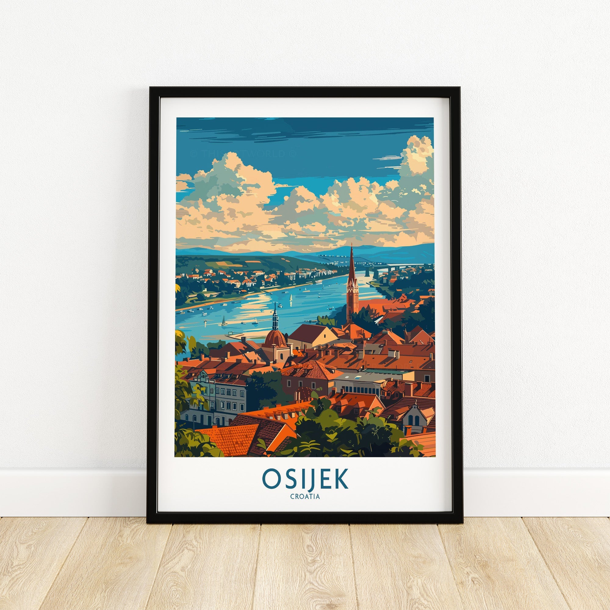 Osijek Wall Art Croatia-This Art World