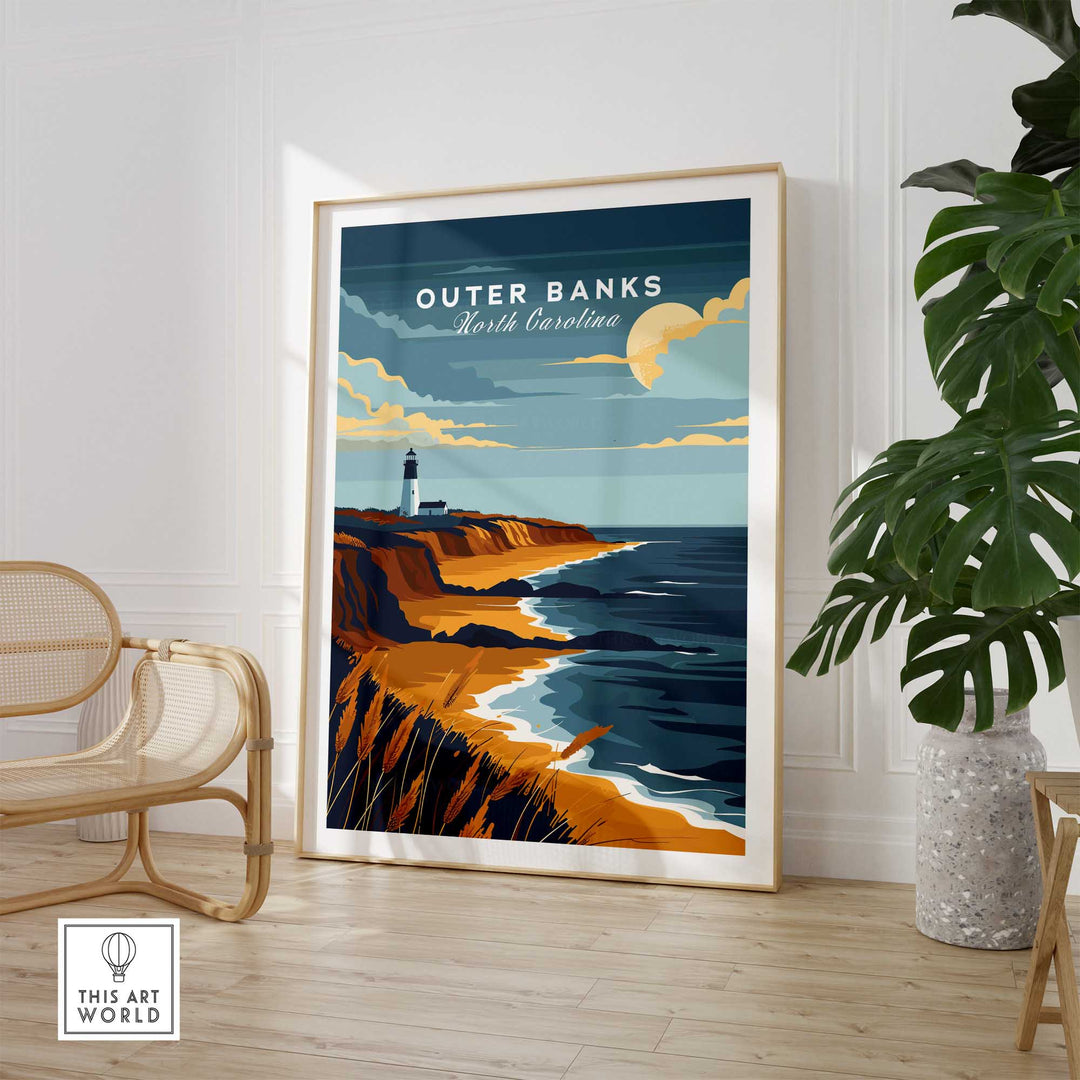 Outer Banks Poster-This Art World
