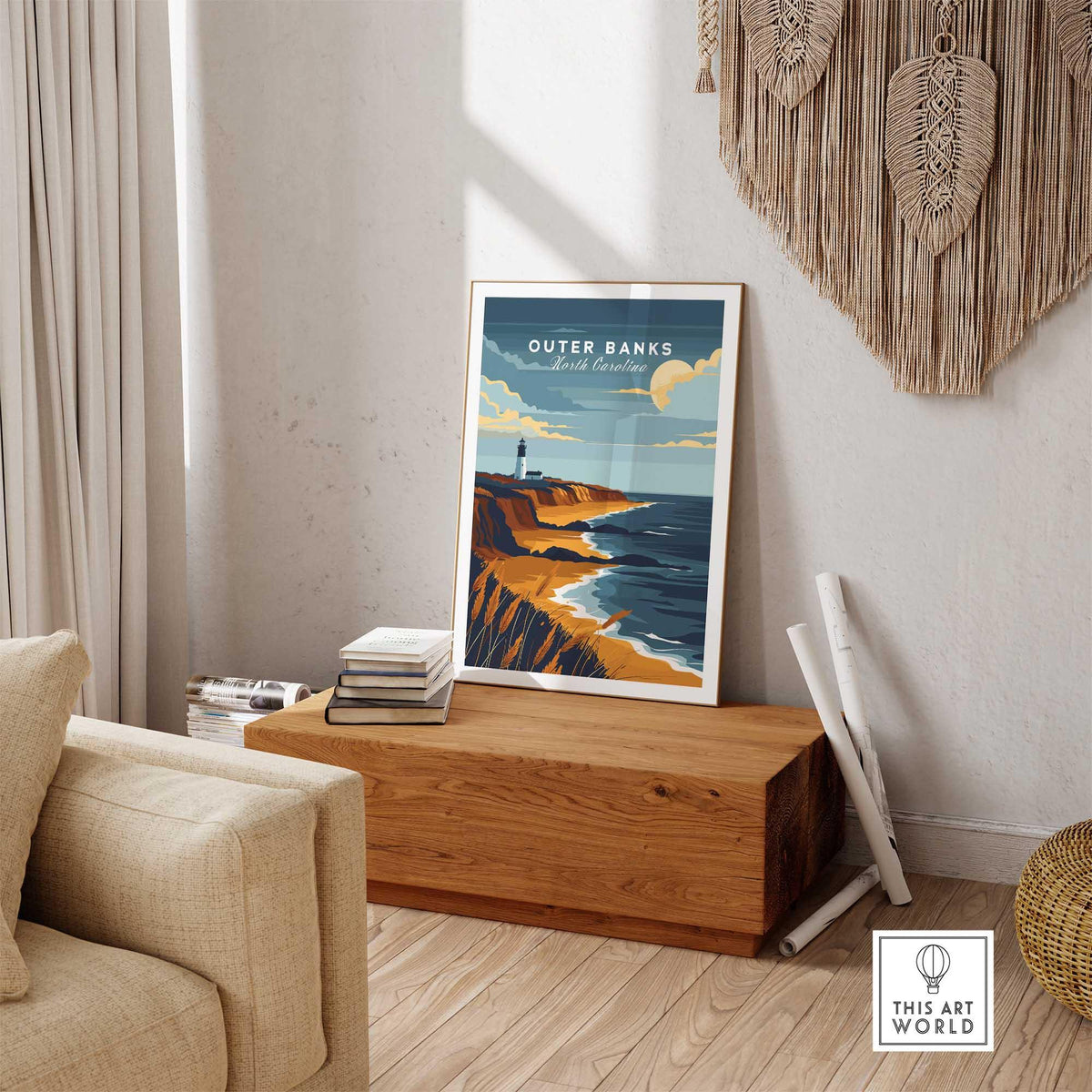 Outer Banks Poster-This Art World
