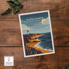Outer Banks Poster-This Art World