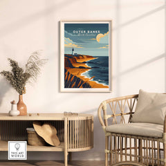 Outer Banks Poster-This Art World