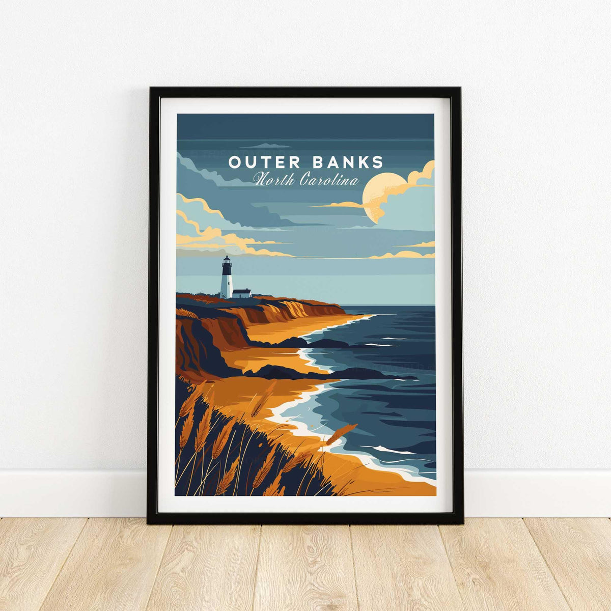 Outer Banks Poster-This Art World