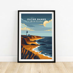 Outer Banks Poster-This Art World