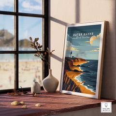 Outer Banks Poster-This Art World