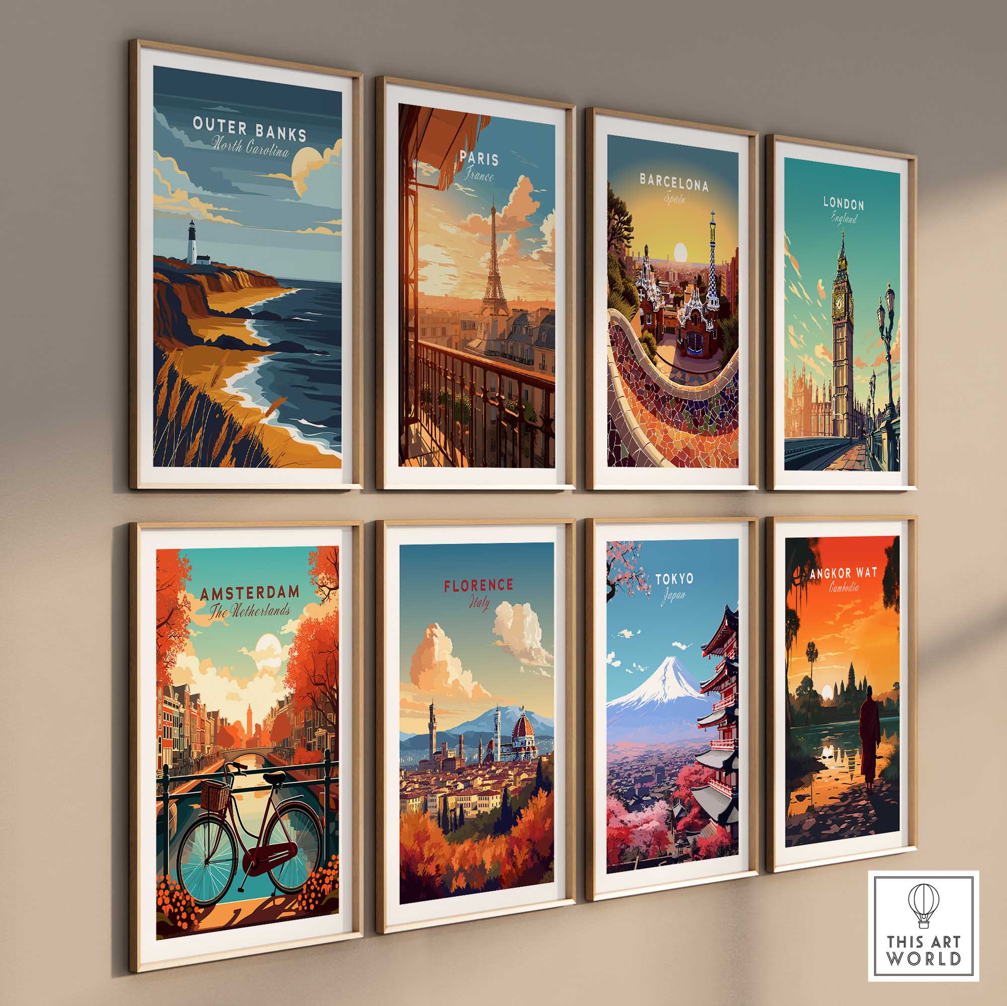 Outer Banks Poster-This Art World