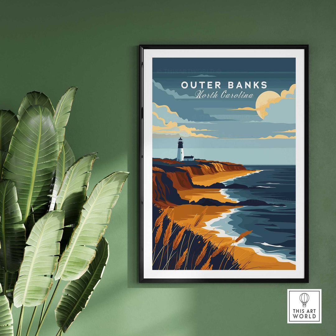 Outer Banks Poster-This Art World