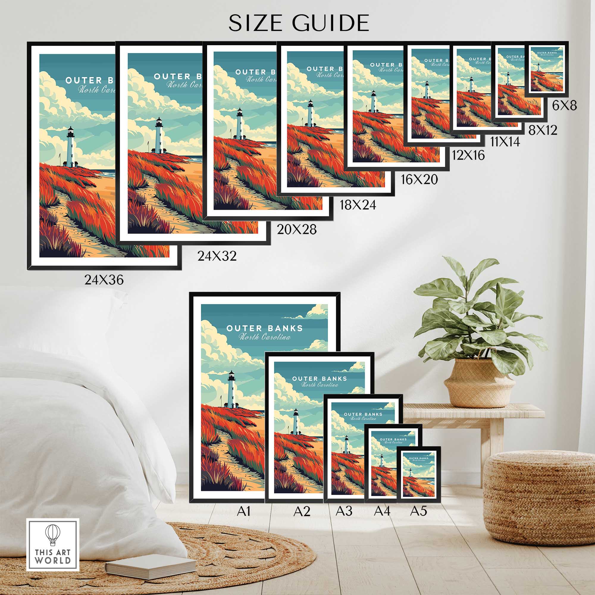 Outer Banks Print-This Art World