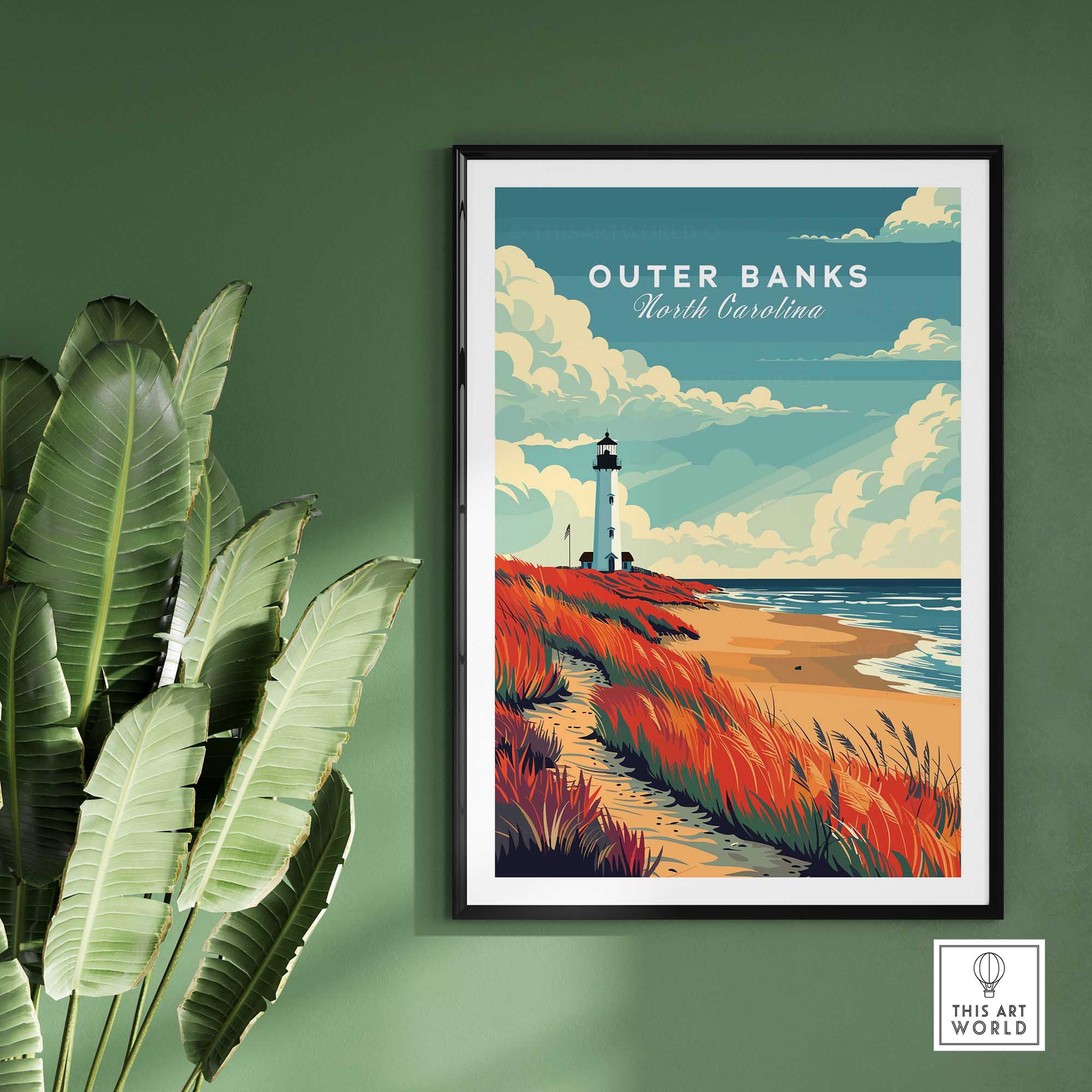 Outer Banks Print-This Art World