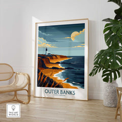 Outer Banks Travel Poster-This Art World