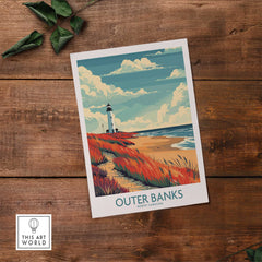 Outer Banks Travel Print-This Art World