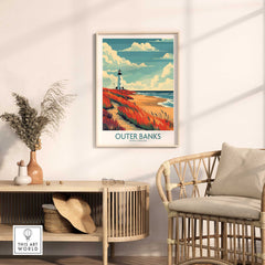 Outer Banks Travel Print-This Art World