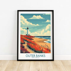 Outer Banks Travel Print-This Art World