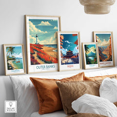 Outer Banks Travel Print-This Art World