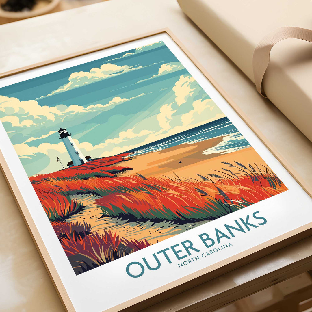 Outer Banks Travel Print-This Art World