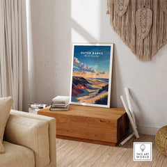 Outer Banks Wall Art North Carolina-This Art World