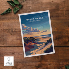 Outer Banks Wall Art North Carolina-This Art World