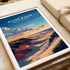 Outer Banks Wall Art North Carolina-This Art World