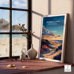 Outer Banks Wall Art North Carolina-This Art World